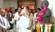 PM Modi congratulates BJP workers on party's Foundation Day, pays tribute to Pt. Deendayal Upadhyaya