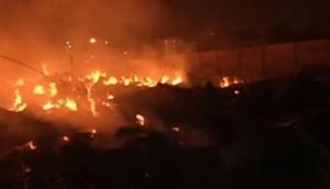 Alwar: Major fire broke out in Sariska tiger reserve