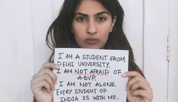 'I Am' - Gurmehar Kaur finally opens up about her experience with cyber abuse