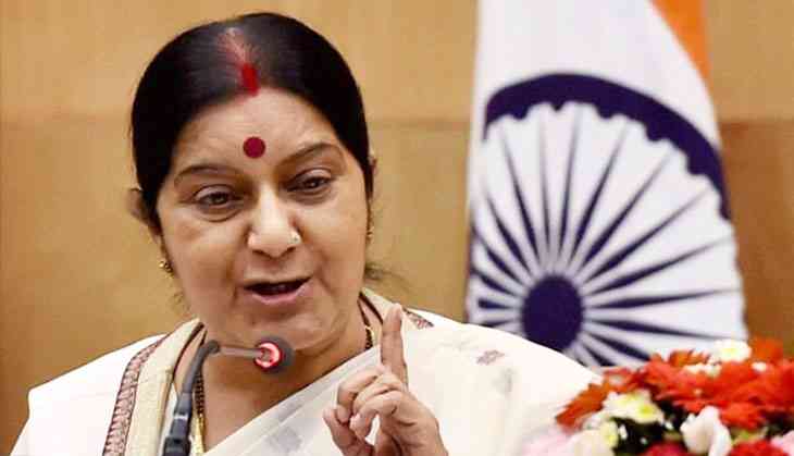 Man arrested for using forged letters of Sushma Swaraj for helicopter-tickets