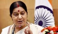 Sushma Swaraj discusses trade cooperation with Mauritius PM Pravind Jugnauth