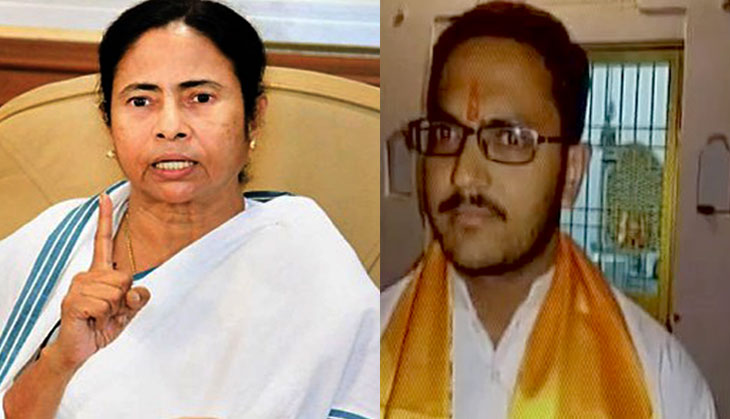 BJP youth leader calls for Mamata's decapitation. AITC leaders lose their heads