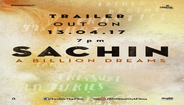'Sachin : A Billion Dreams' trailer to launch on 13 April