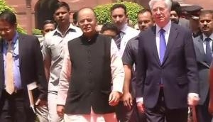 British Defence Secretary meets Arun Jaitley, to chair first India-UK strategic dialogue