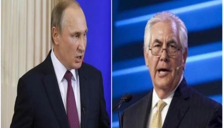 Russia: Vladimir Putin meets Tillerson as Syria rift deepens