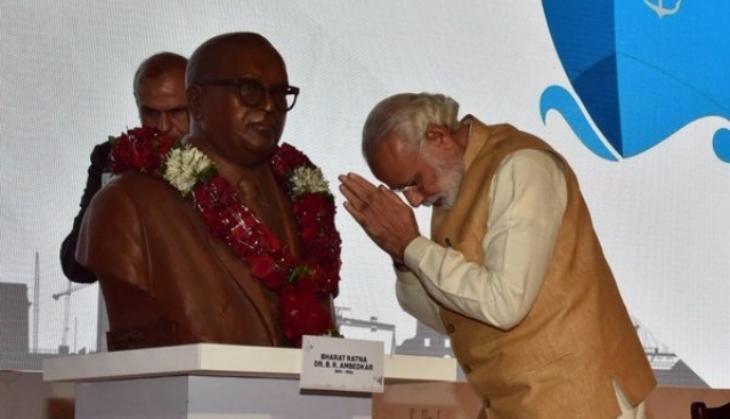 modi tributes ambadkar
