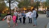 Anti Pakistan protest in Washington DC against death sentence to Kulbhushan Jadhav