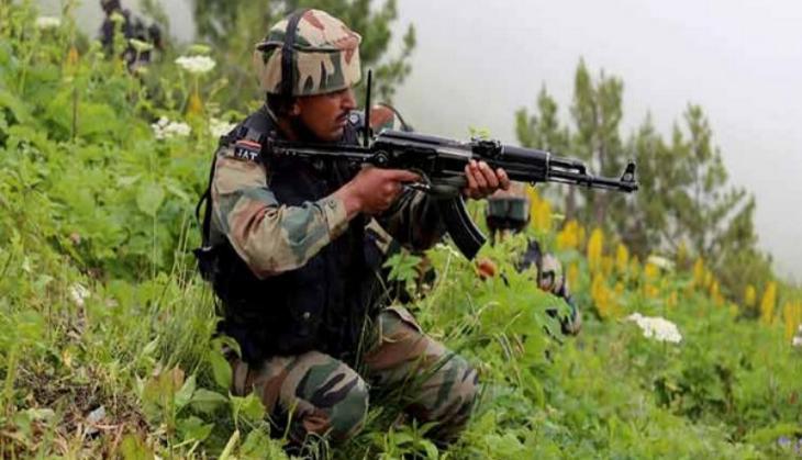Jammu-Kashmir: Pakistan violates ceasefire in Nowshera sector