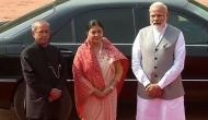 Nepal President receives ceremonial reception at Rashtrapati Bhawan