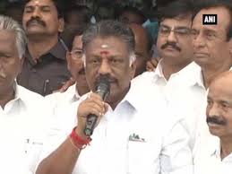 Our fight for justice has its first victory: O Panneerselvam