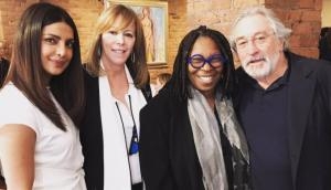 Priyanka Chopra spends afternoon with Robert De Niro, Whoopi Goldberg