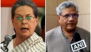 Presidential poll on mind, Sitaram Yechury meets Sonia Gandhi