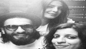 Priyanka Chopra catches up with 'Dil Dhadakne Do' team