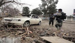Suicide car bomb attack near Khost military base