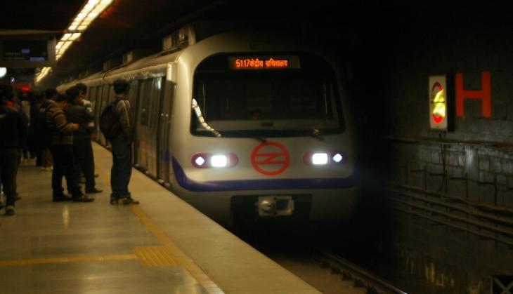 violet line