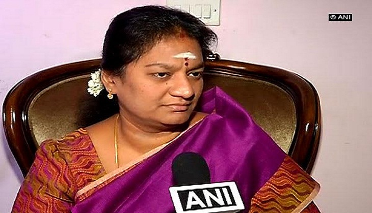 Sasikala Pushpa says drama going on in Tamil Nadu
