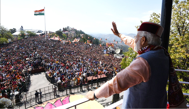 Fight & flight for the upcoming polls: Modi lays foundation for BJP's campaign in Himachal