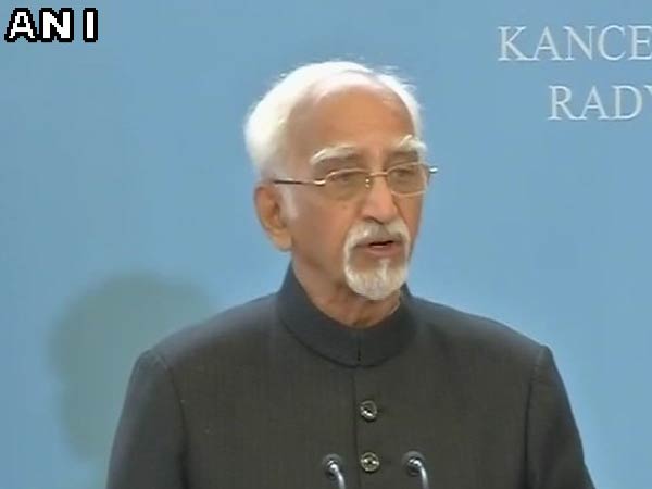 Invited Poland to actively join 'Make in India': Hamid Ansari