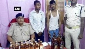 Bihar: Police seizes 27 liquor bottles in Gaya