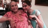 Sonam Kapoor mourns nani's demise with heartfelt post 