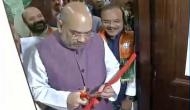 Jammu: Amit Shah inaugurates Nanaji Deshmukh Library
