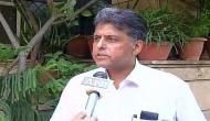 Manish Tewari says Centre's decisions on J-K will have long-term consequences, alleges collapse of judiciary in UT