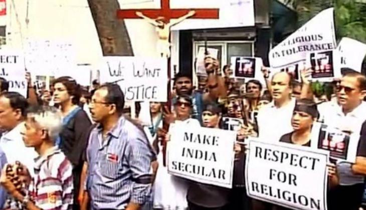 Mumbai Catholic associations protest over demolition of cross