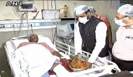 Sukma attack: MoS Hansraj Gangaram Ahir visits injured CRPF personnel