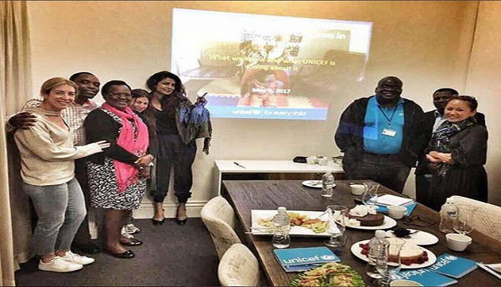 Fundraising event of UNICEF: 'Energised' Priyanka Chopra shares picture from Harare