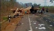 कर्नाटक: लॉरी से भिड़ी तेज रफ्तार कार, 7 लोगों की दर्दनाक मौत 