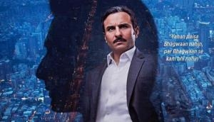 First poster out: Saif Ali Khan looks intense in 'Bazaar'