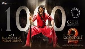 'Baahubali 2' becomes 1st Indian movie to cross Rs 1000 crore-mark