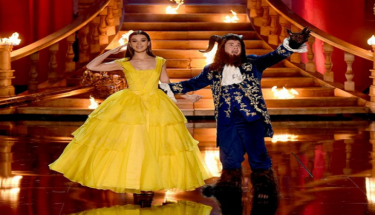 Adam Devine kicks off MTV Awards with 'Beauty and the Beast' parody