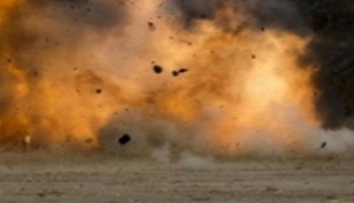 Roadside mine blast