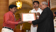President Pranab Mukherjee presents Presidential Awards for classical Tamil