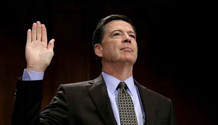 Trump lied to undercut the credibility of FBI, says sacked chief James Comey