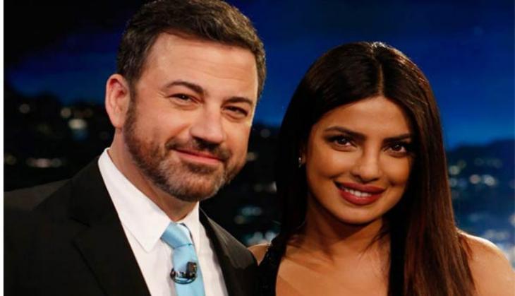 Priyanka Chopra begins 'Baywatch' promotions with Jimmy Kimmel Live