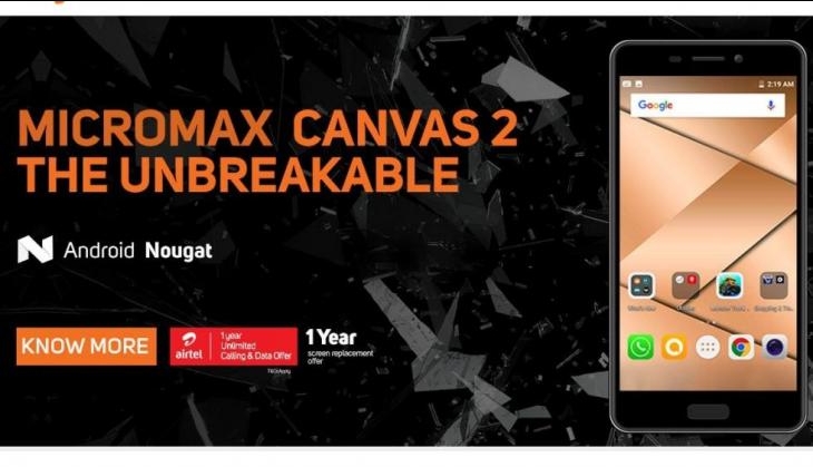 Micromax Canvas 2 (2017)