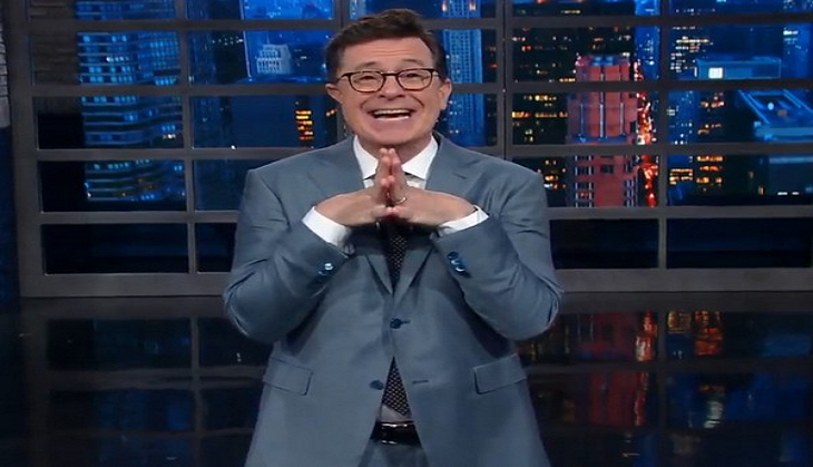 Stephen Colbert responds to Trump's 'No-Talent' criticism: 'I Win!'