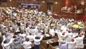 UP Assembly uproar: Opposition tears into Adityanath government over 'failing law and order'