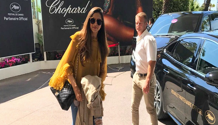 Deepika Padukone arrives at Cannes 