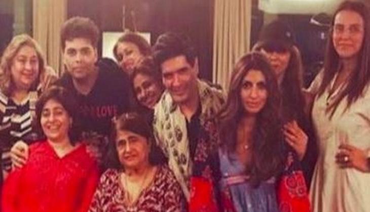 Karan Johar celebrates success of 'Baahubali 2' with friends