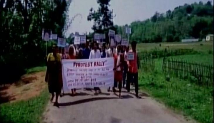 Assam: Angry locals take to streets, protest against rape