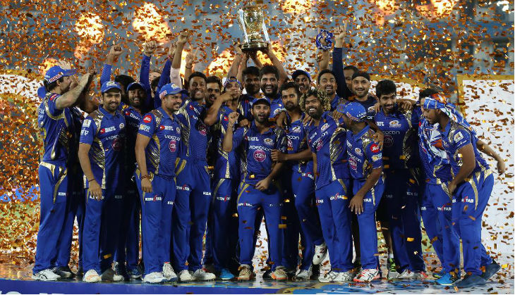 Mumbai Indians defeat Rising Pune Supergiant by one run to lift IPL 10 trophy