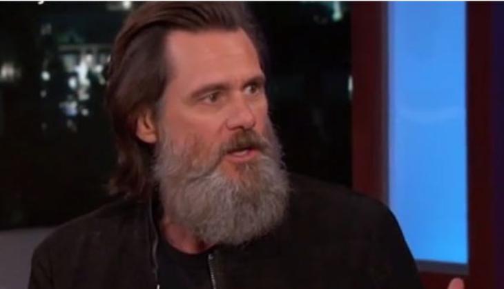 Jim Carrey feels his 'beard is a bigger star' than him
