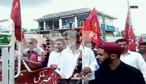 Protests in PoK against illegal detention of political leaders