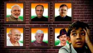 Are BJP states promoting a personality cult by putting up PM's photo in schools?