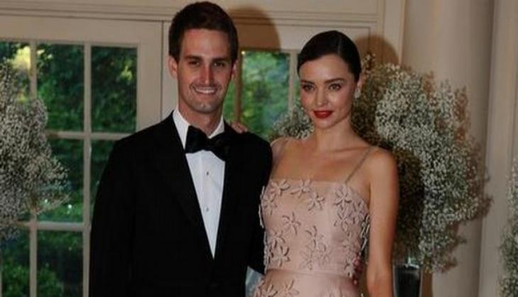 Miranda Kerr ties the knot with Snapchat CEO Evan Spiegel