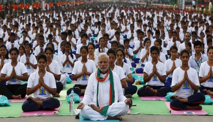 Yoga's popularity soaring, connecting the world with India: PM Modi