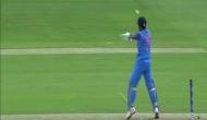 Watch: It's all 'Dhoni Review System' that forced umpire to apologise on field